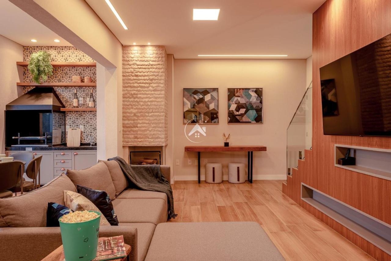 Moderna Cobertura Duplex Com 4 Suites Em Condominio Com Lazer Completo - Campos do Jordão Exteriér fotografie