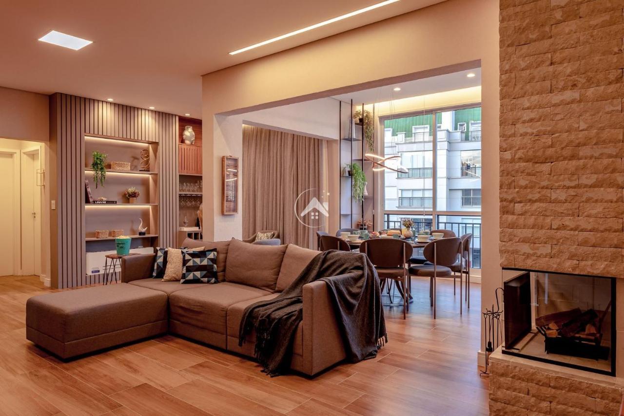 Moderna Cobertura Duplex Com 4 Suites Em Condominio Com Lazer Completo - Campos do Jordão Exteriér fotografie